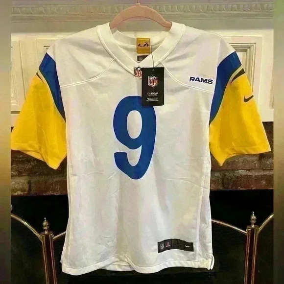 Los Angeles Rams matthew Stafford   9 Jersey nwt youth 14/16 - Picture 1 of 6